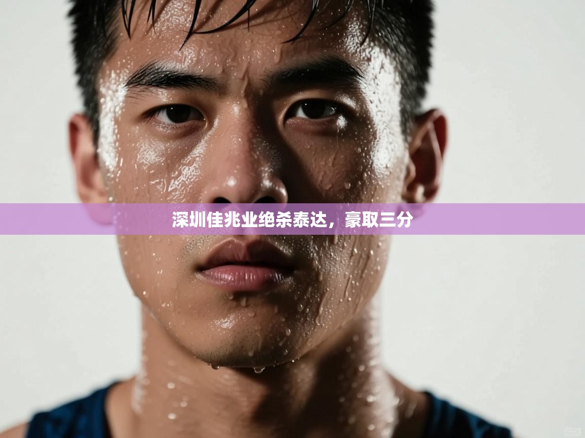 深圳佳兆业绝杀泰达，豪取三分