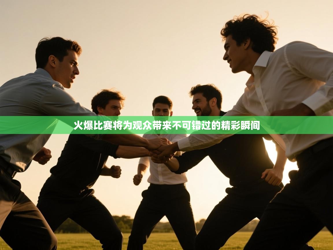 火爆比赛将为观众带来不可错过的精彩瞬间
